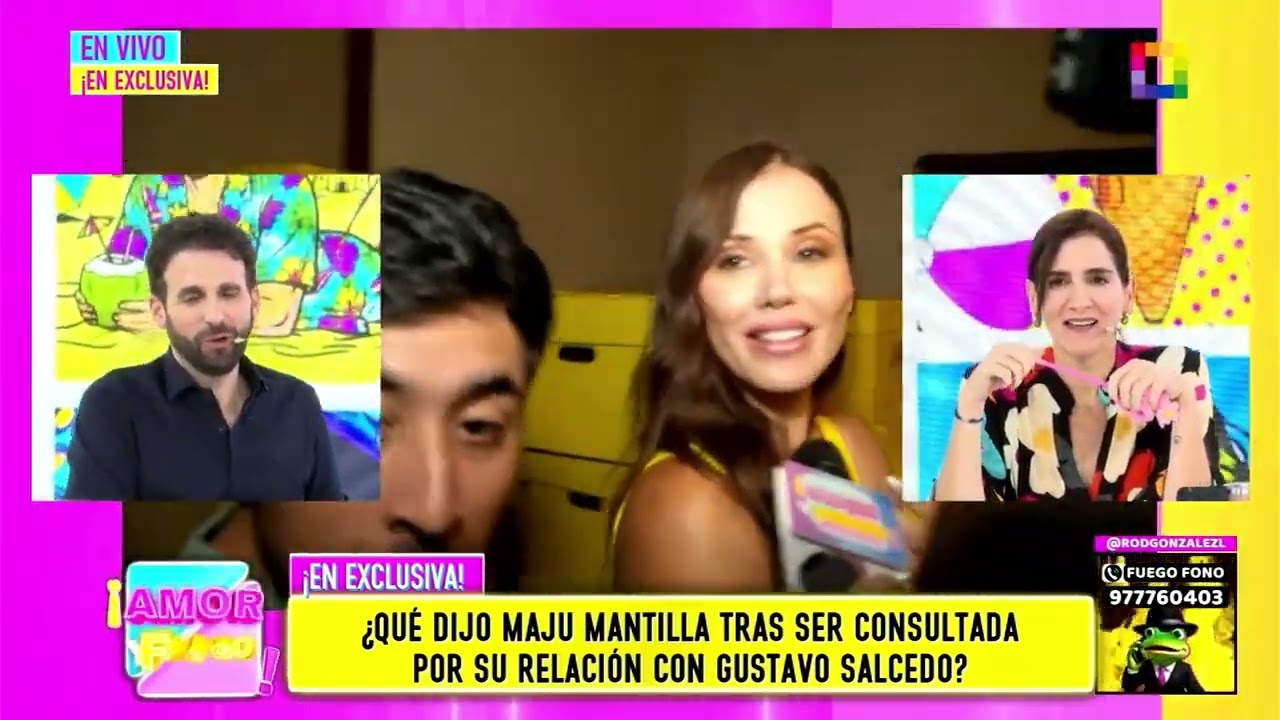 Amor y Fuego - MAR 13 - ¡MAJU MANTILLA PONE EL PARCHE EN CONFERENCIA DE PRENSA! | Willax