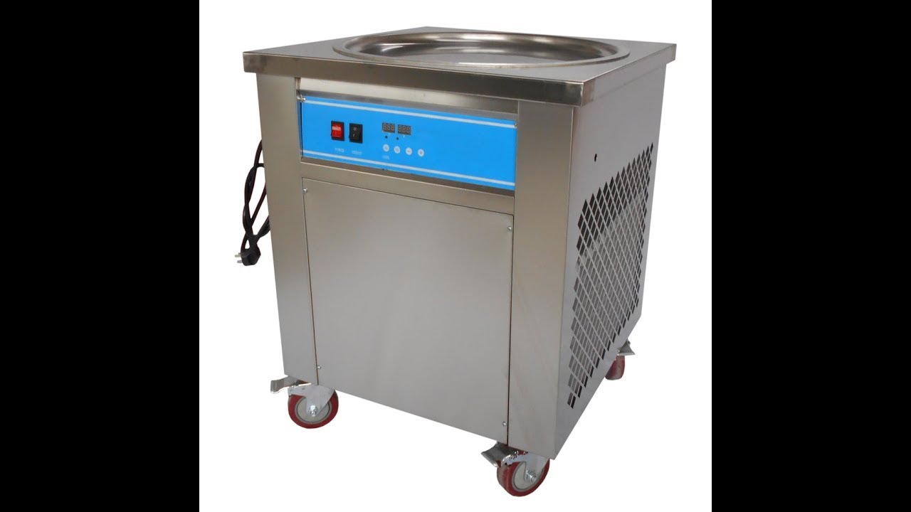 Fried Ice Cream roll Machine