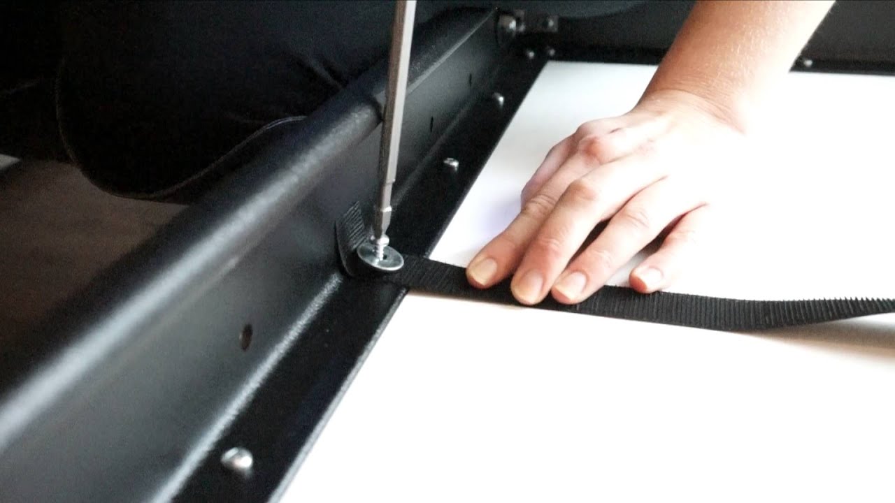 Installing the Velcro Strap