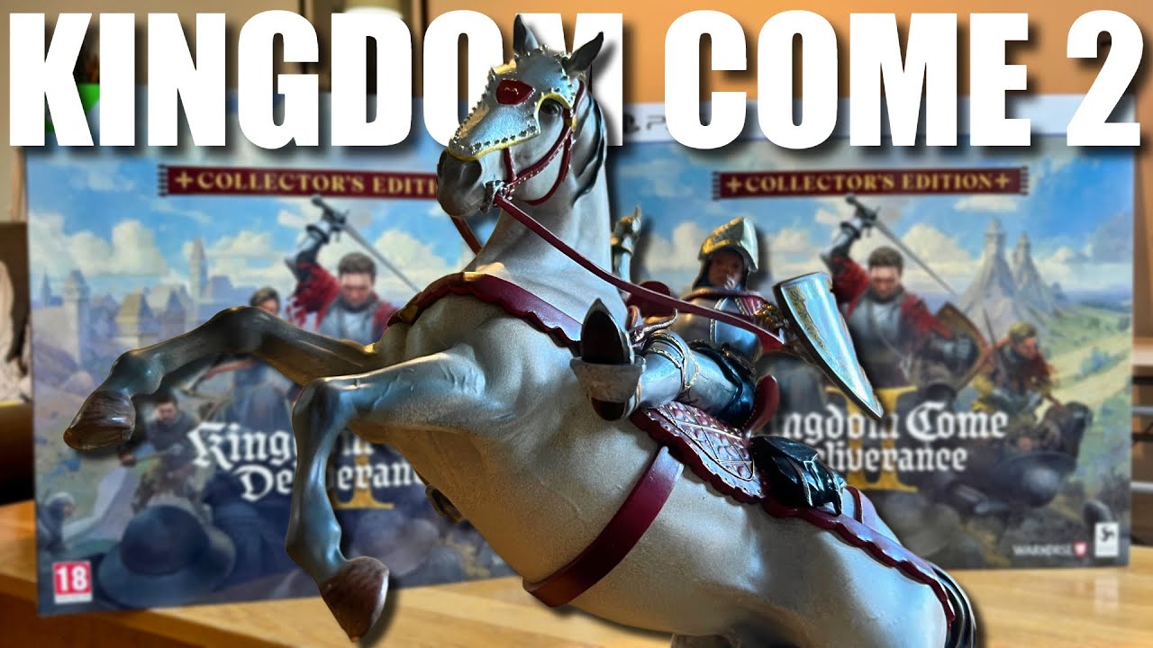 Распаковка коллекционного издания Kingdom Come Deliverance 2