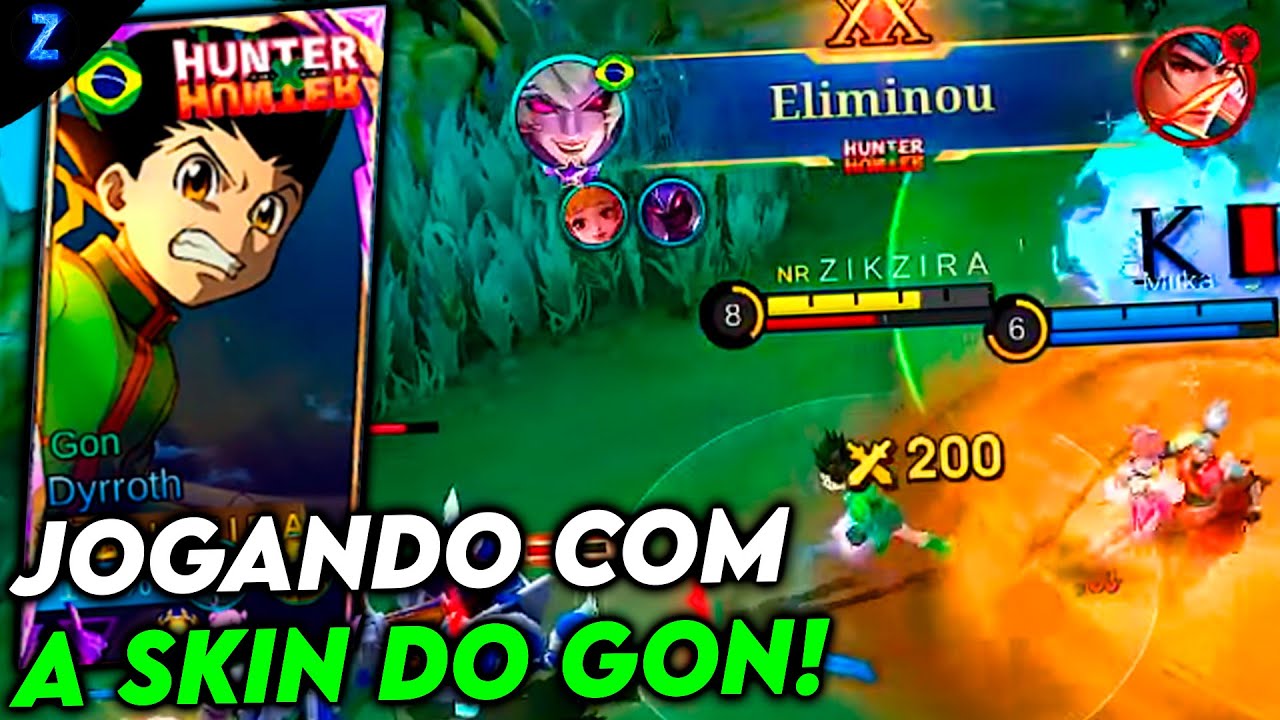 PEGUEI A SKIN DO GON, QUANTO CUSTOU? - DYRROTH GAMEPLAY | Mobile  Legends