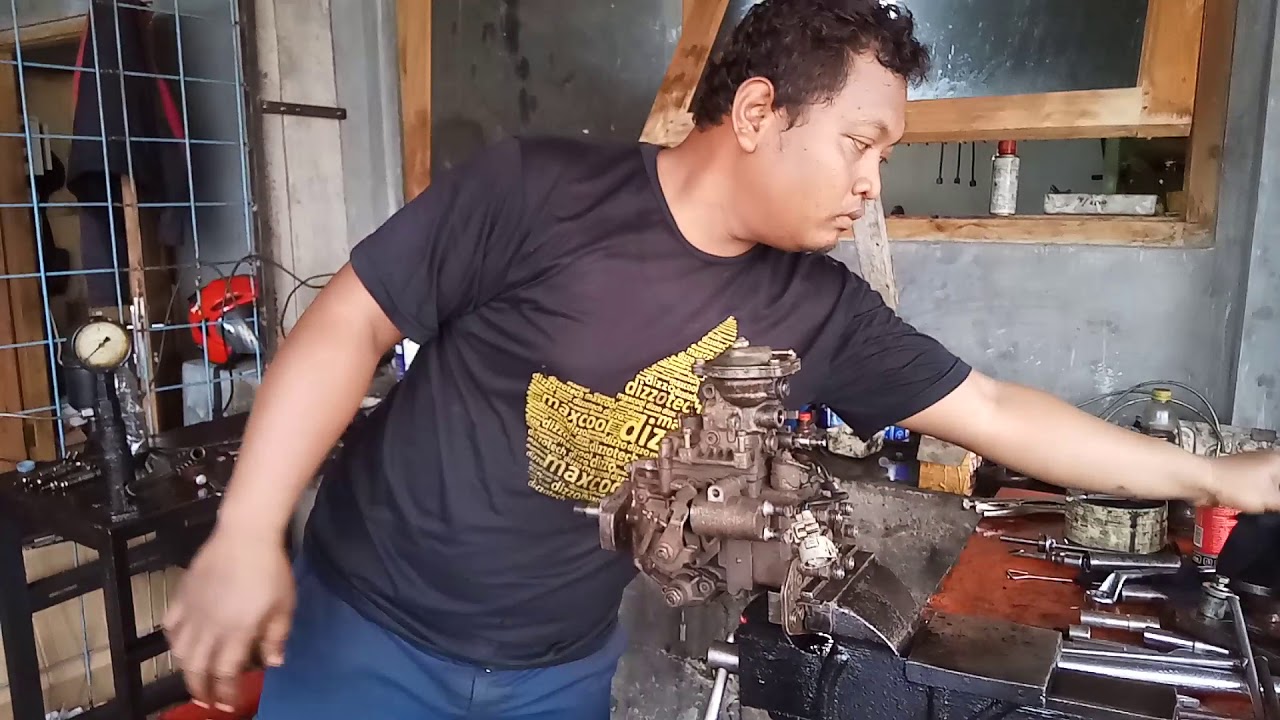 Cara Overhaul Injeksi Pump Toyota Land Cruiser 1HD-T 6 Silinder
