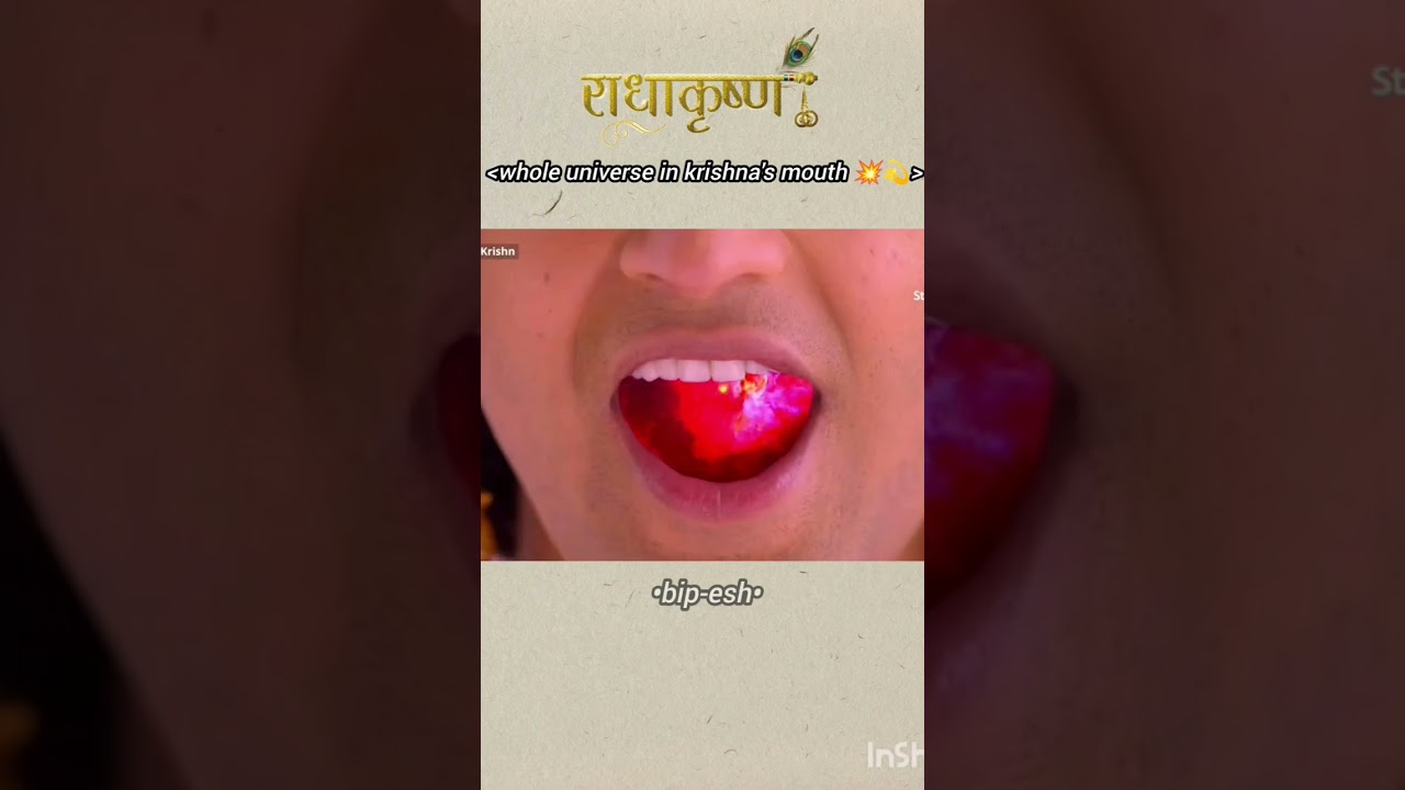 Whole universe in krishna's mouth🚩💥💫🛕😱#radhakrishna💞#hindudeity🚩#motivation💞🚩#hindugod#ytshorts#epic