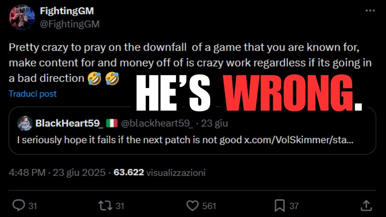 Answering to FIGHTINGGM's QUESTIONABLE Takes...