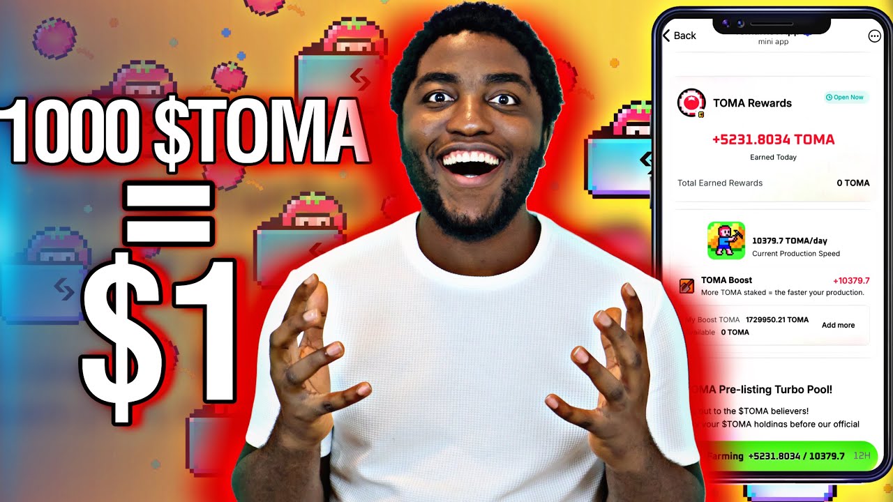 Tomarket Airdrop Updates: $TOMA Listing on Bitget + 219% APY Prelisting Staking!
