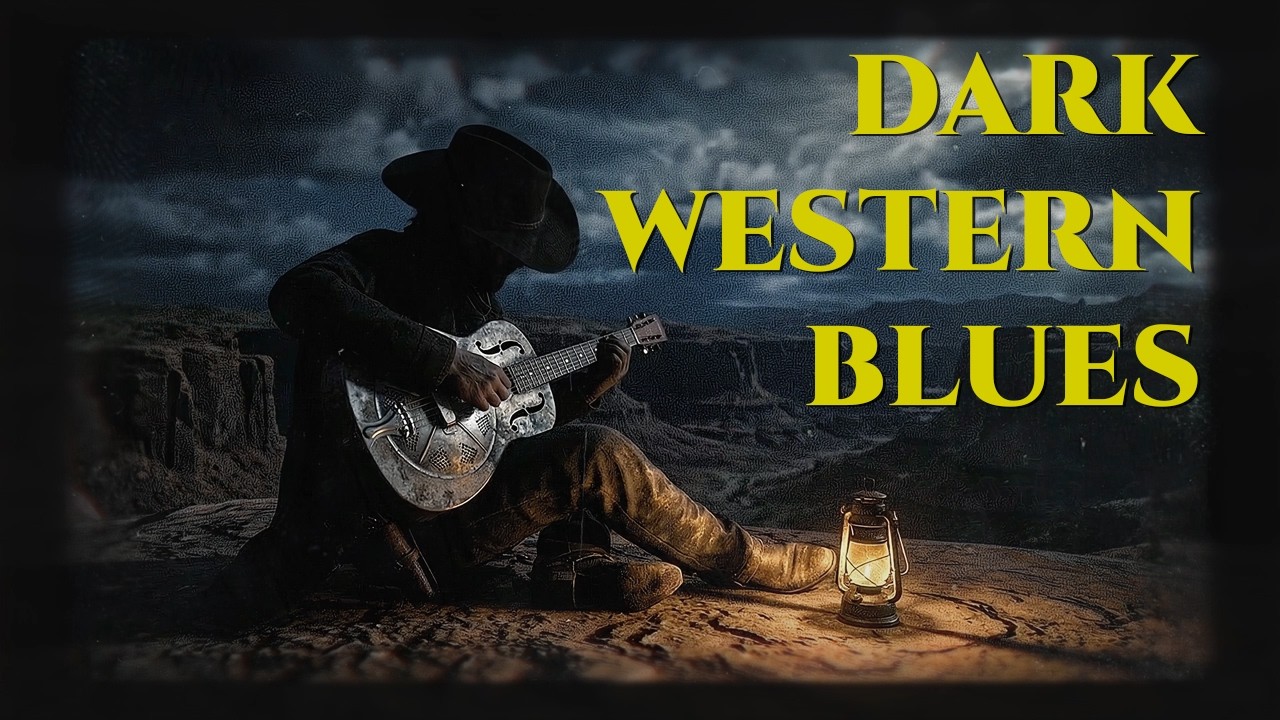 Dark Blues 8 | 2 Hours of Gritty Western Music for Focus and Solitude