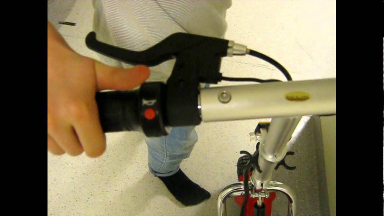 T&oslash;ff elektrisk sparkesykkel fra Billypost