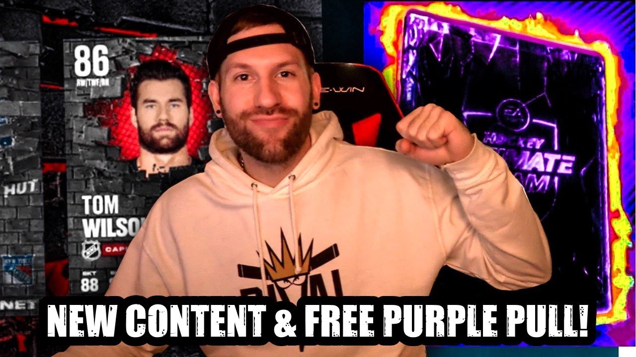 *PURPLE PULL GUARANTEED PACK* Free 84, New Objectives & MORE! NHL 25 HUT