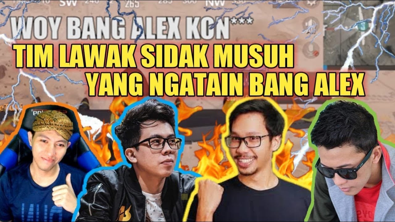 BANG ALEX DI KATAIN KON*** ?! LANGSUNG DI SIDAK TIM LAWAK !!! - PUBG MOBILE INDONESIA