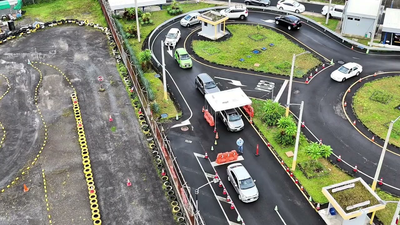 Así es la prueba de manejo práctica B1 en Ciudad Vial, San José 2025