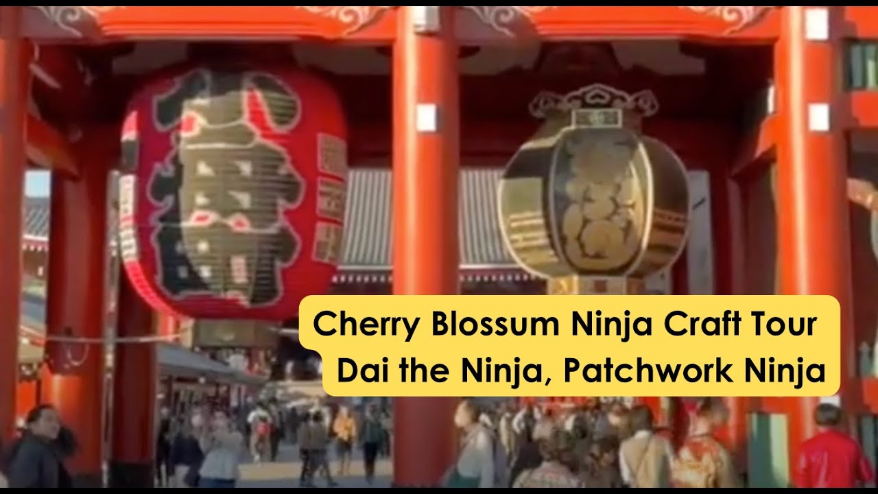Cherry Blossum Ninja Craft Tour Dai the Ninja, Patchwork Ninja