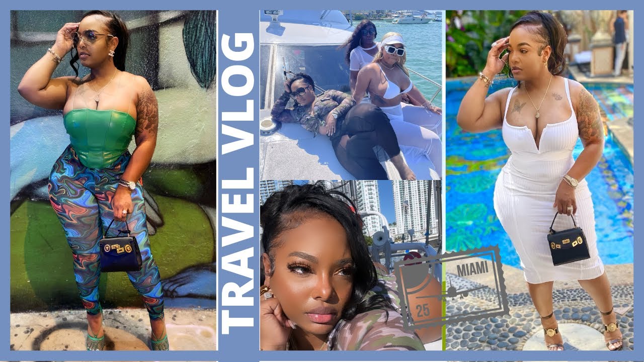 MAIMI GIRLS TRIP • BARTON G • YACHT PARTY • VERSACE MANSION • LOTS OF DANCING & EATING | TRAVEL VLOG