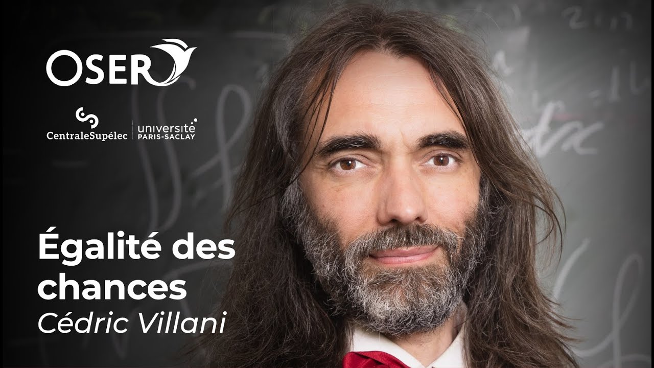 Conférence : Égalité des chances avec Cédric Villani