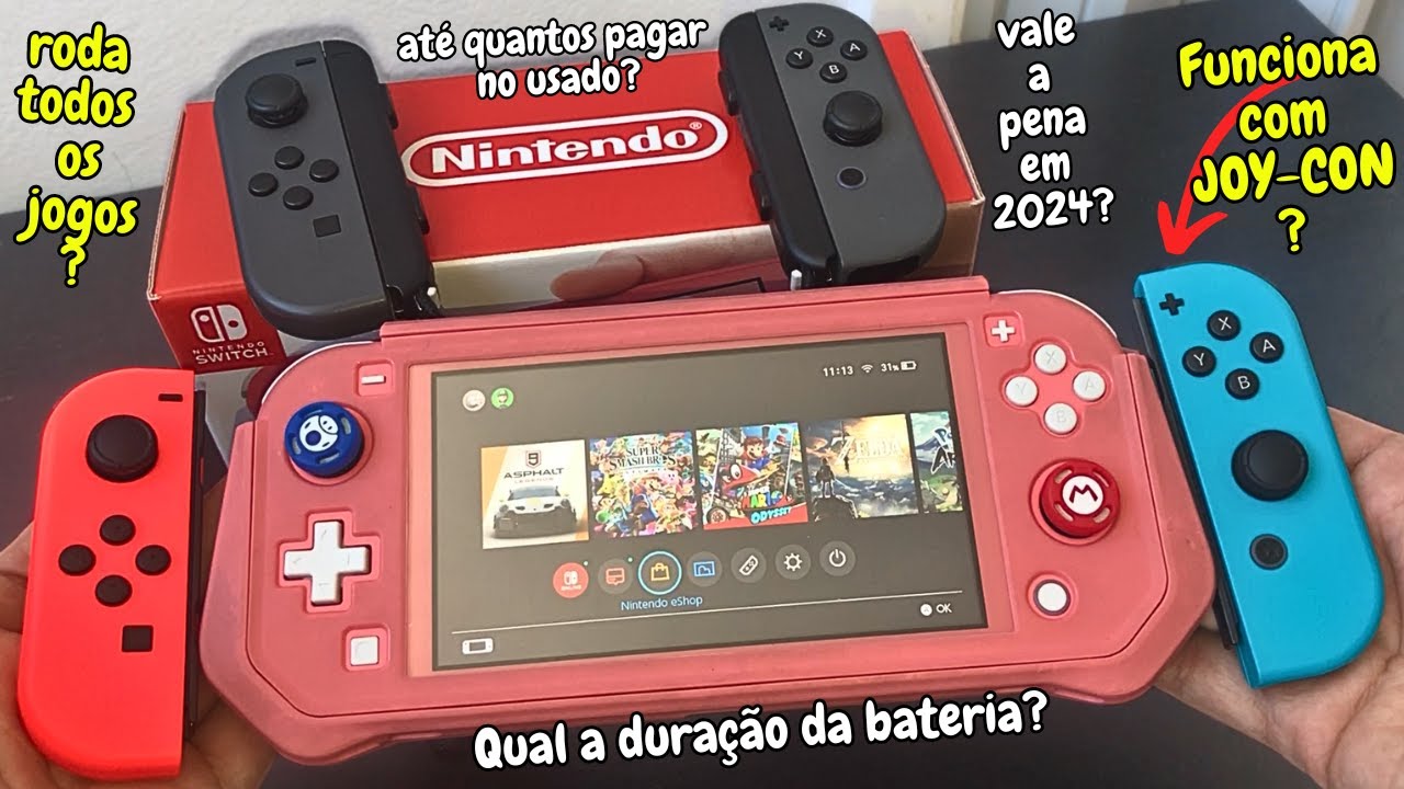 Minha experiência após 2 meses com o NINTENDO SWITCH LITE  vale a pena comprar?