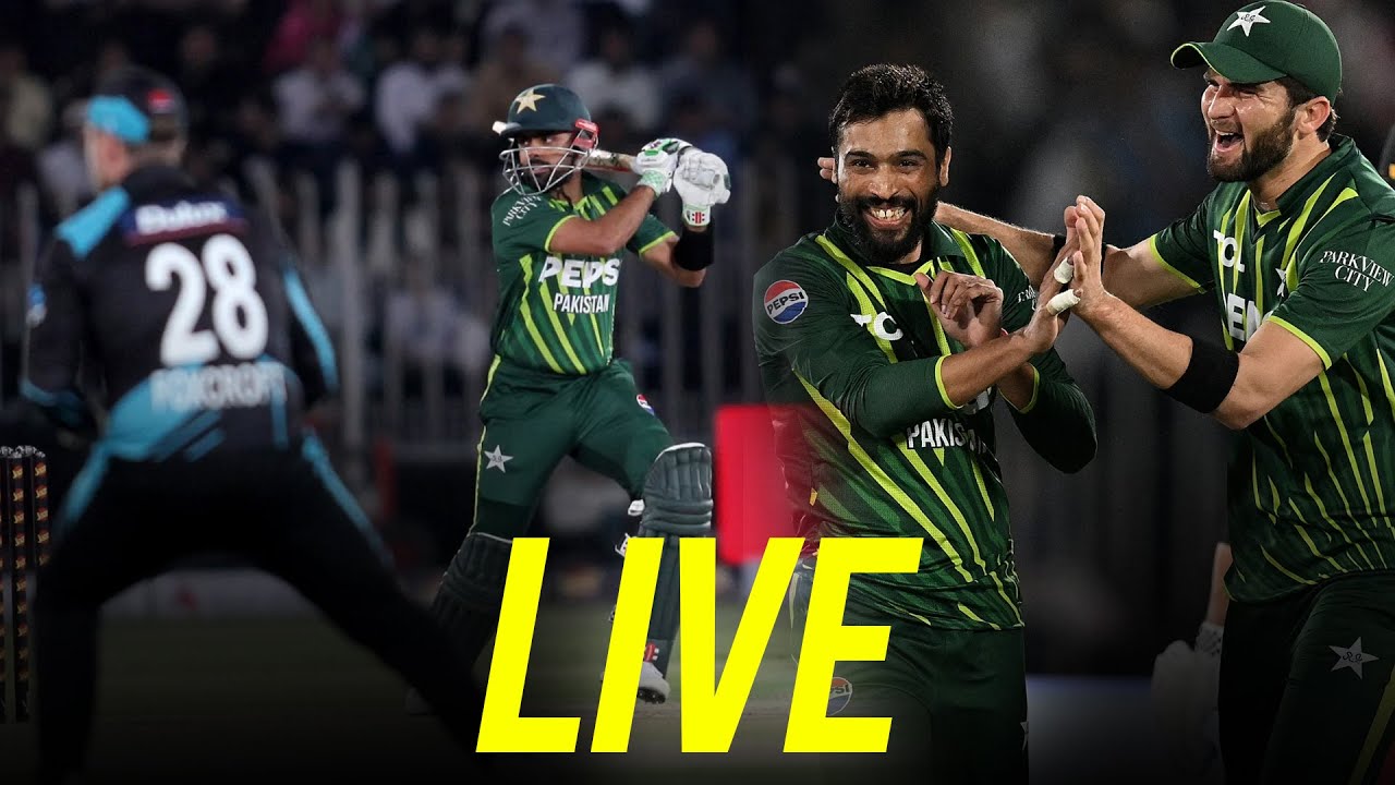🔴 - 𝐑𝐄𝐋𝐈𝐕𝐄 | New Zealand tour of Pakistan 2024 | 5 Match T20I Series, 2nd T20I | PCB | M3L1J