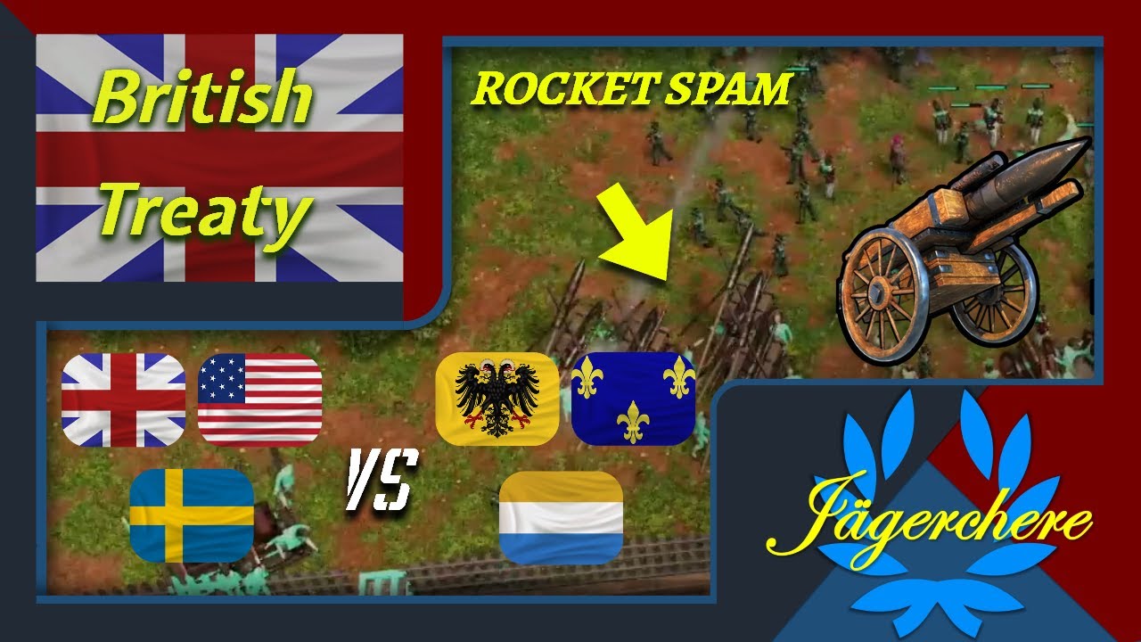 WHO NEEDS FOOD IN A 2v1?! | 3v3 Treaty with British | AOE III: DE