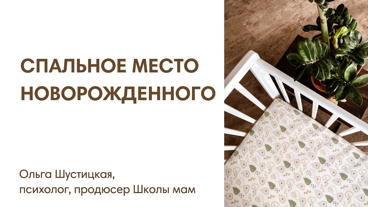 СПАЛЬНОЕ МЕСТО НОВОРОЖДЕННОГО