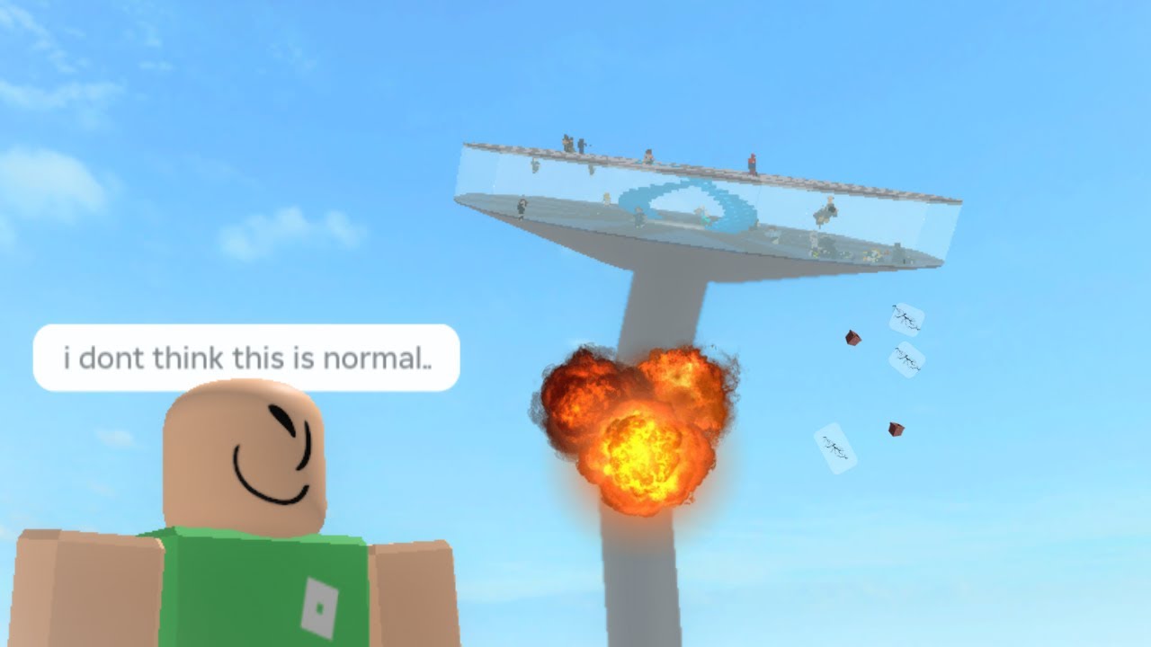 Natural Disaster Survival FD6 Skyview Is INSANE..