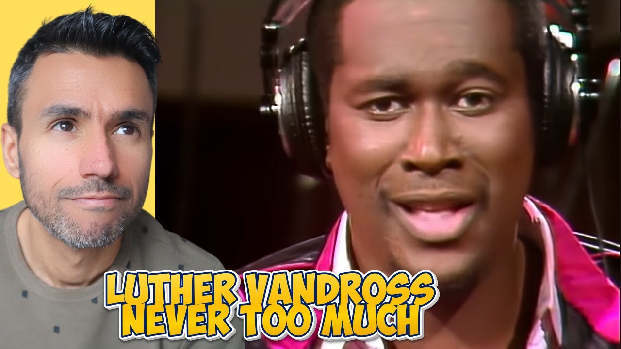 Luther Vandross - Never Too Much (REACTION) First Time Hearing It