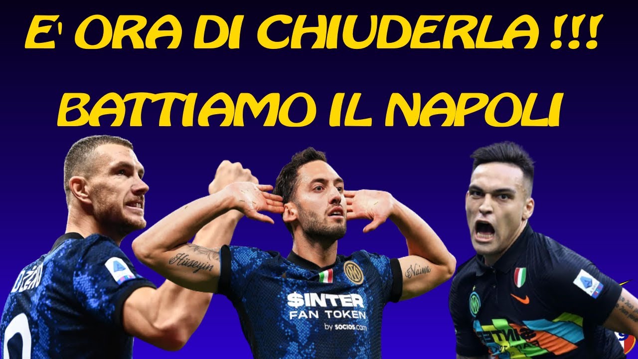 Proviamo a chiudere i giochi scudetto a Napoli