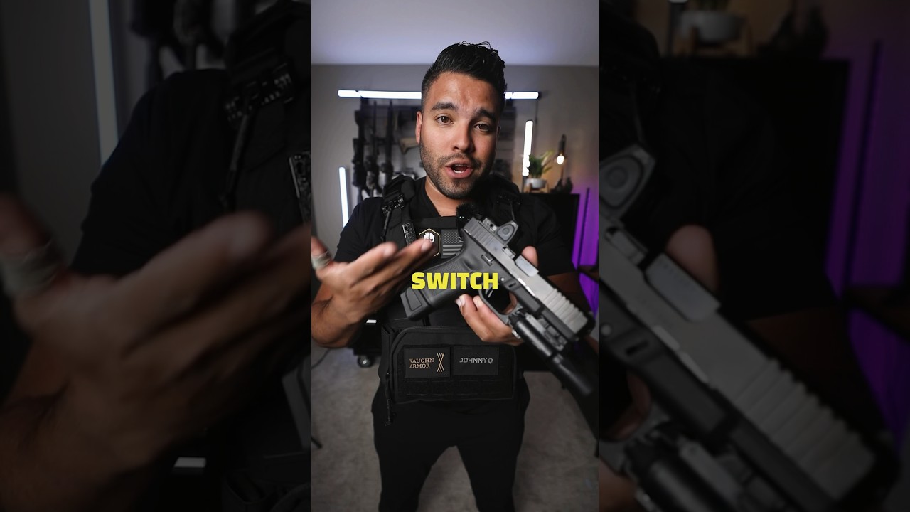 Есть ли переключатель на этом Glock?