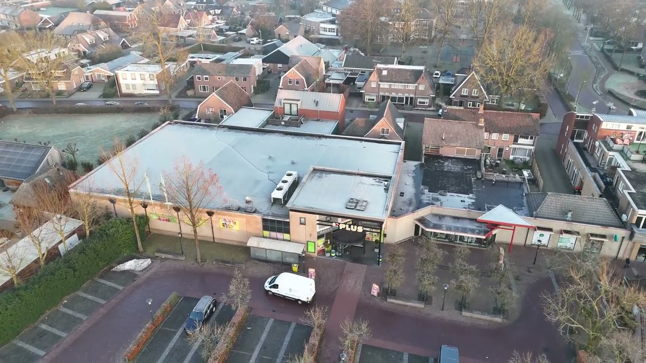 Dalen van boven: Plus Assen in het licht
