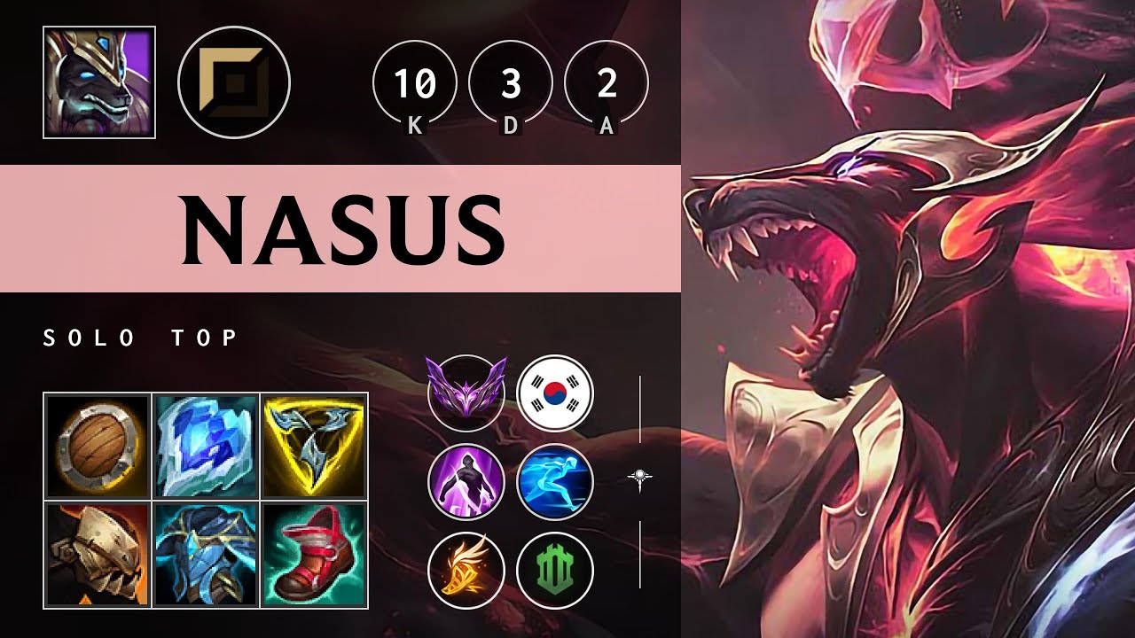 Nasus Top vs Yasuo - KR Master Patch 25.09