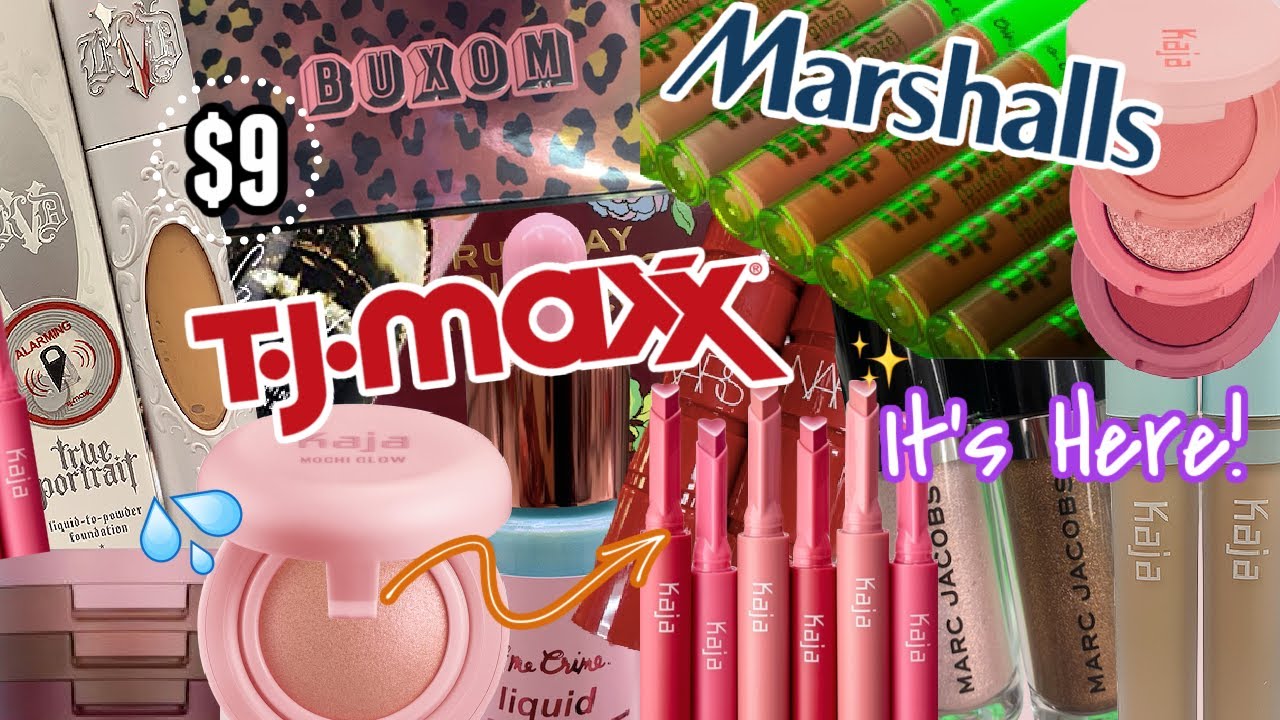 HEAVEN at TJ MAXX | BEST FINDS EVERRR! KAJA GALORE, LIME CRIME, KVD, MARC JACOBS JACKPOT, & MORE!