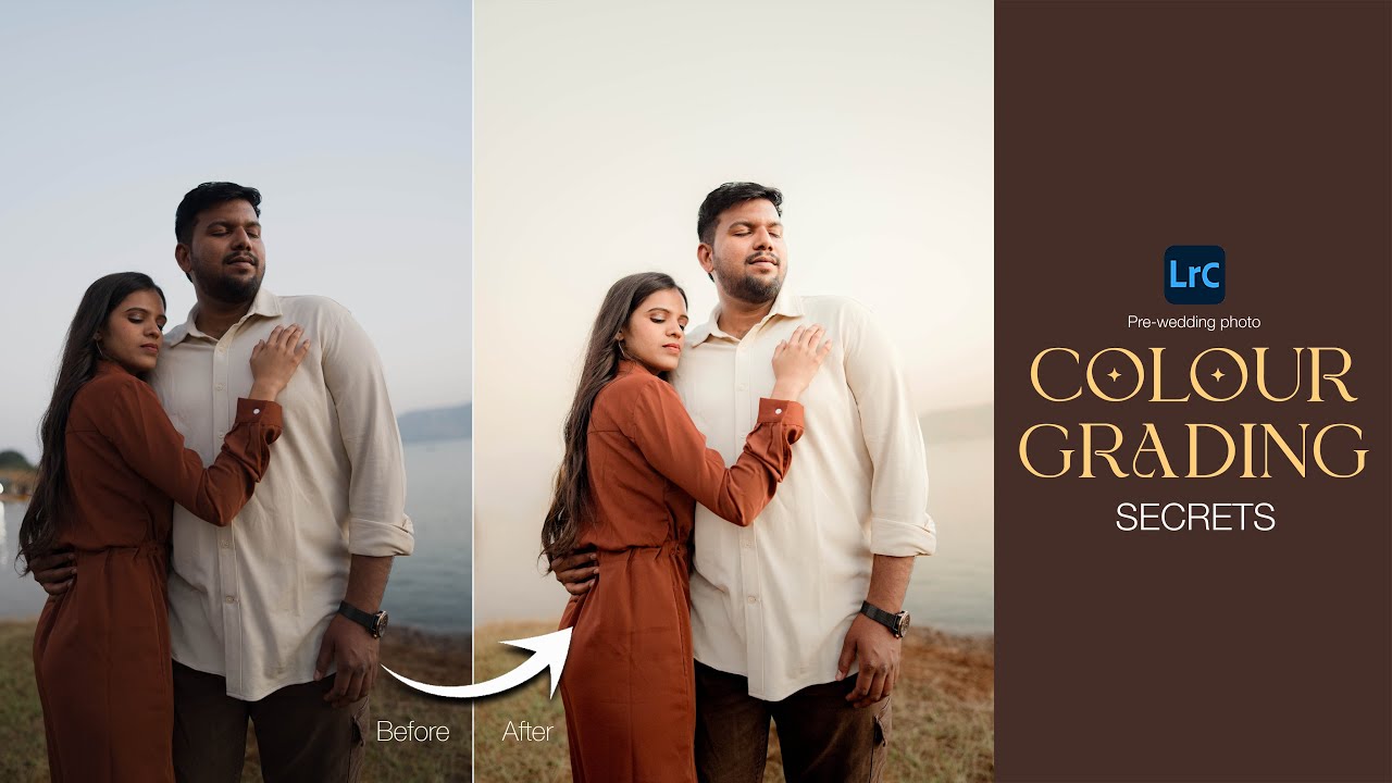 Cinematic Pre Wedding Photo Editing in Lightroom | Pro Wedding Look Secrets