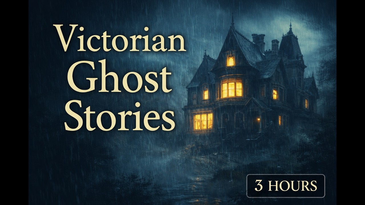Victorian Ghost Stories for Sleep | Dickens, Poe & Stevenson | Rainy Gothic Horror (3 Hours)
