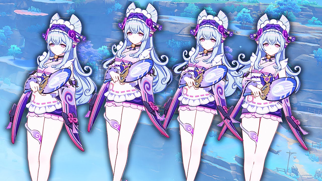 Я создал кошмары, а не съел их с помощью четырёх Мизуки | Genshin Impact