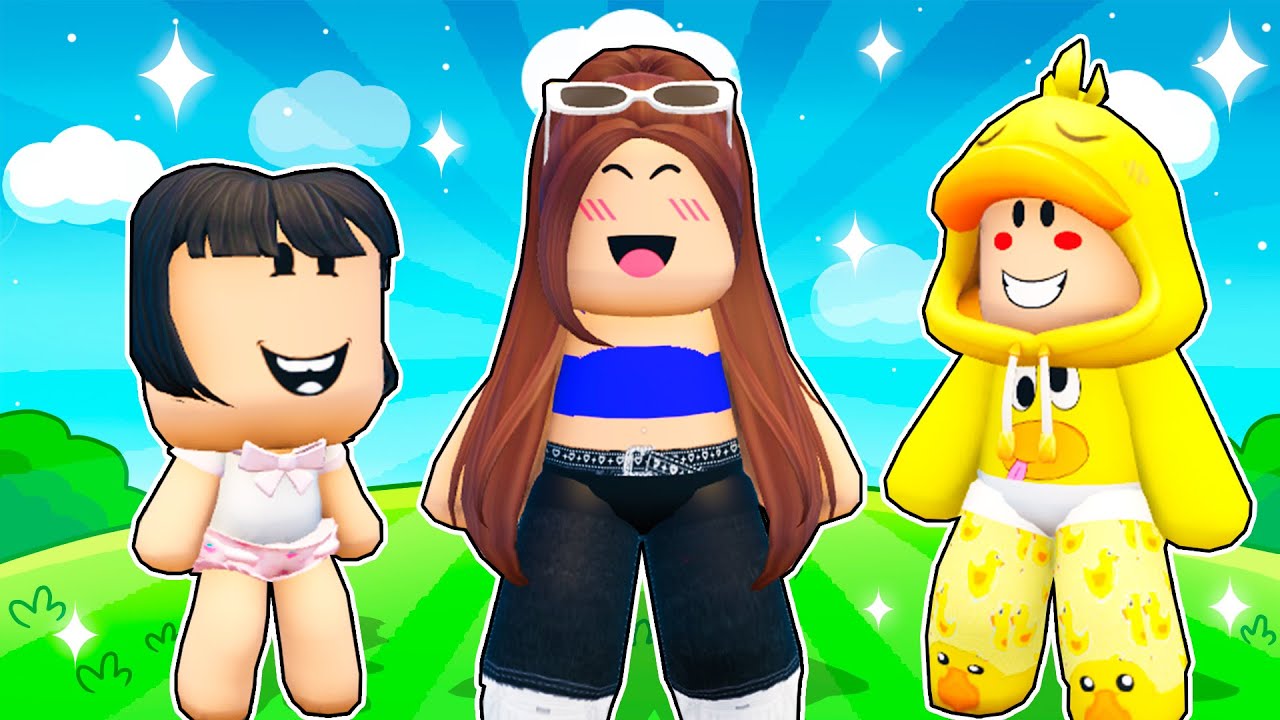 NOS CONVERTIMOS en una FAMILIA DE PELUCHES en ROBLOX