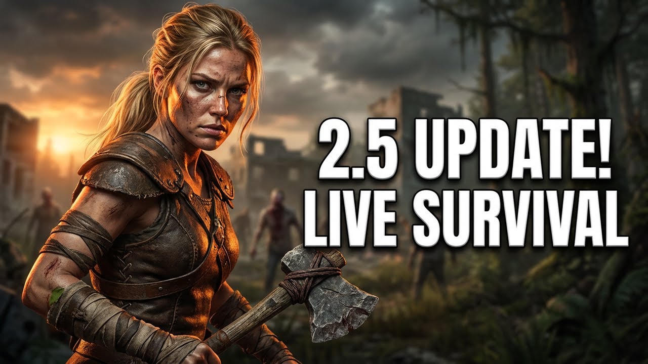 7 Days to Die 2.5 Update - Live Survival