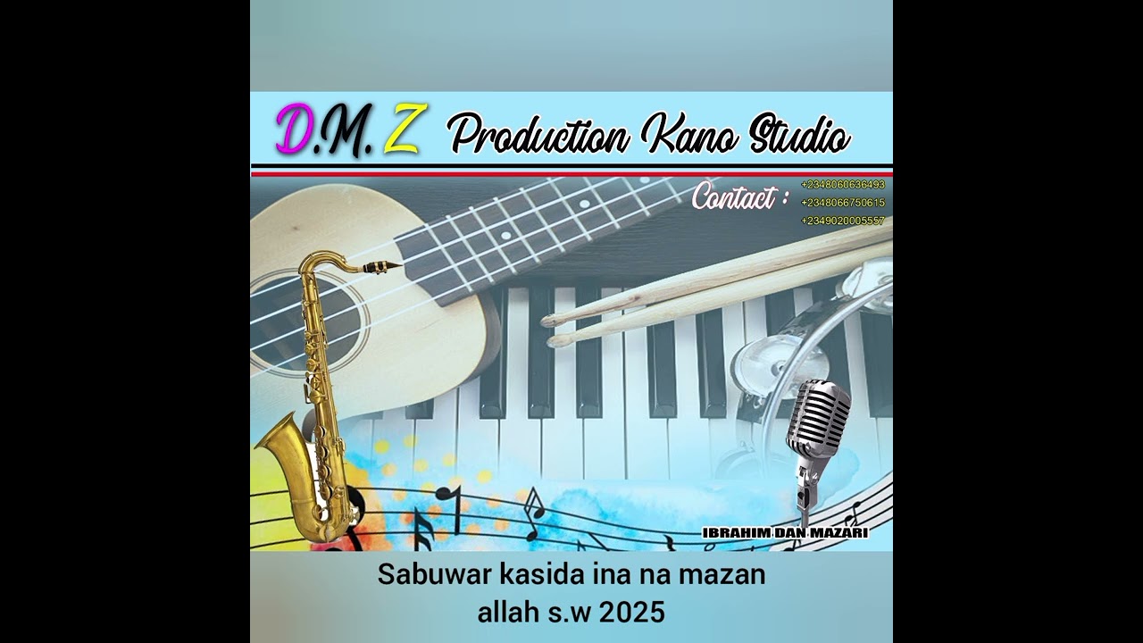 Sabuwar kasida ina na mazan allah s.w 2025 by ibrahim Dan mazari tv 