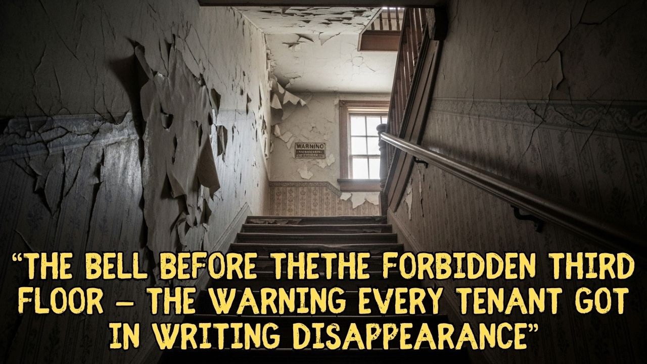 The Forbidden Third Floor — The Warning Every Tenant Got in Writing