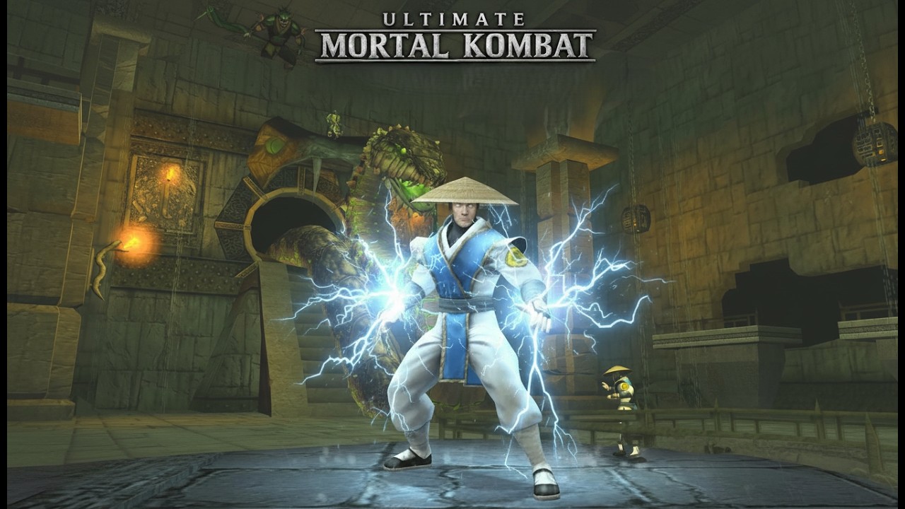 Mod V 2 Ultimate Mortal Kombat Shaolin Monks Com RAIDEN! Em 4K ps2 Emu PARTE 8