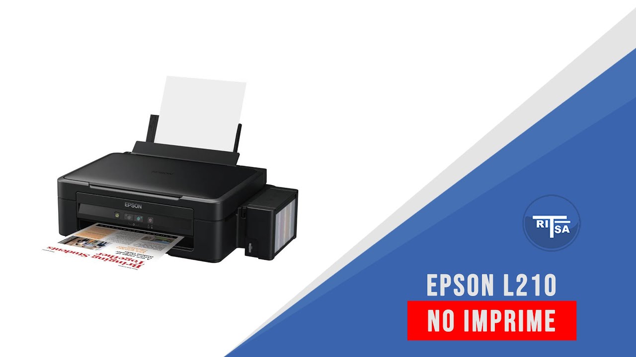 EPSON L210 no imprime por 