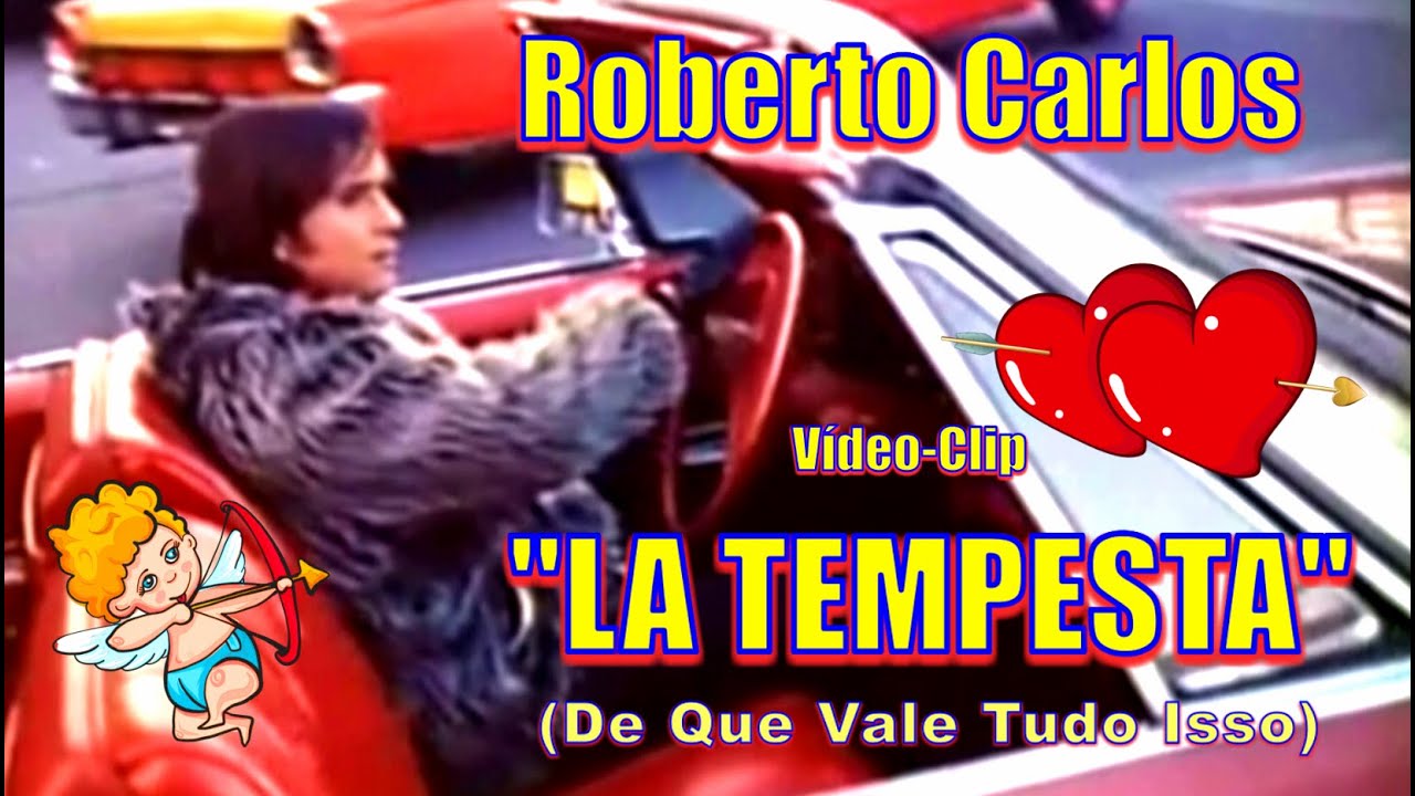 ROBERTO CARLOS - LA TEMPESTA ''V&iacute;deo-Clip RC Italian. 1968'' - 4k