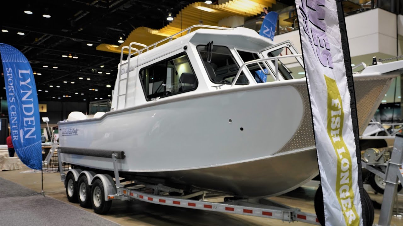 Hewes Alaskan 270 Pilot House Boat (алюминий)