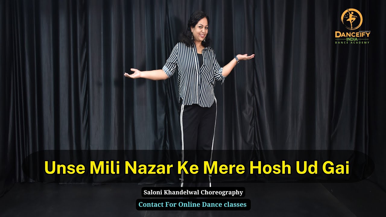 Unse Mili Nazar Ke Mere Hosh Ud Gai | Old Bollywood Wedding Dance | Dance By Saloni Khandelwal