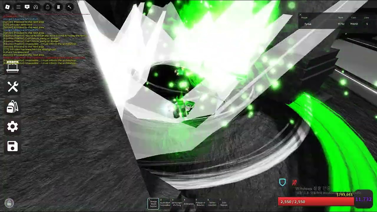 BCWO Guide to use melee in the Stronghold of the Equinox