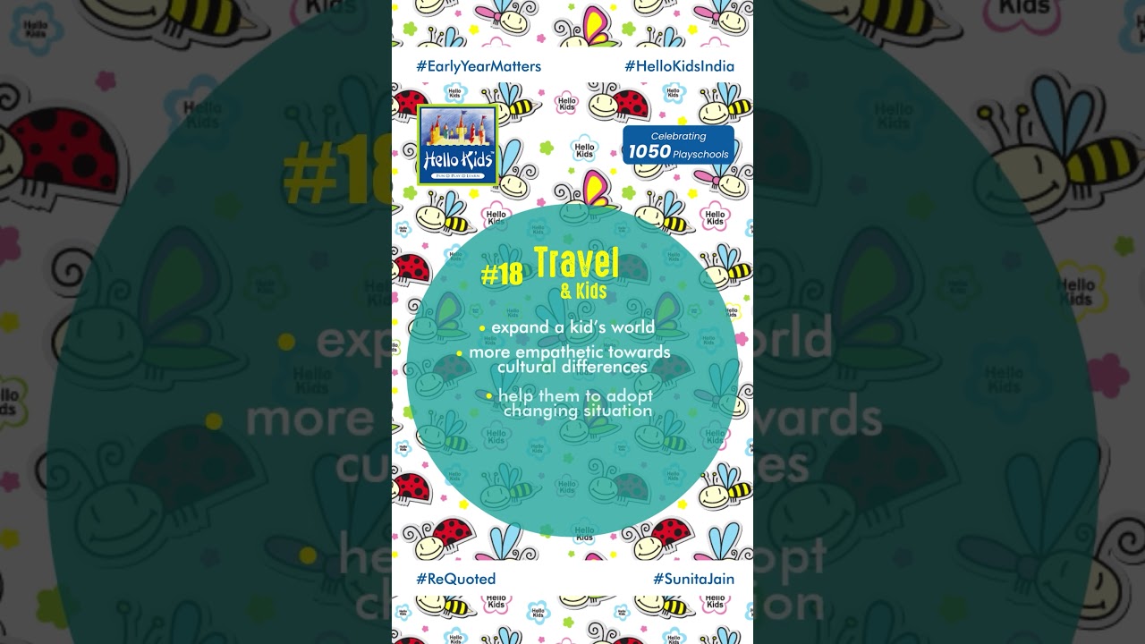 The Power of Travel in Early Childhood Development ✈️ | Hello Kids India