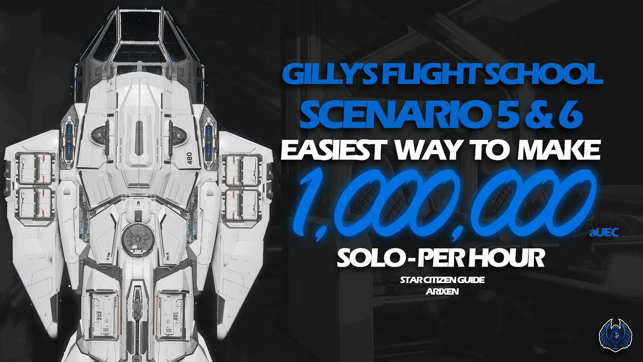 Easiest Way to make 1,000,000 aUEC | Star Citizen Guide | Gilly Combat Scenario 5 & 6 | 4.3.2 Live