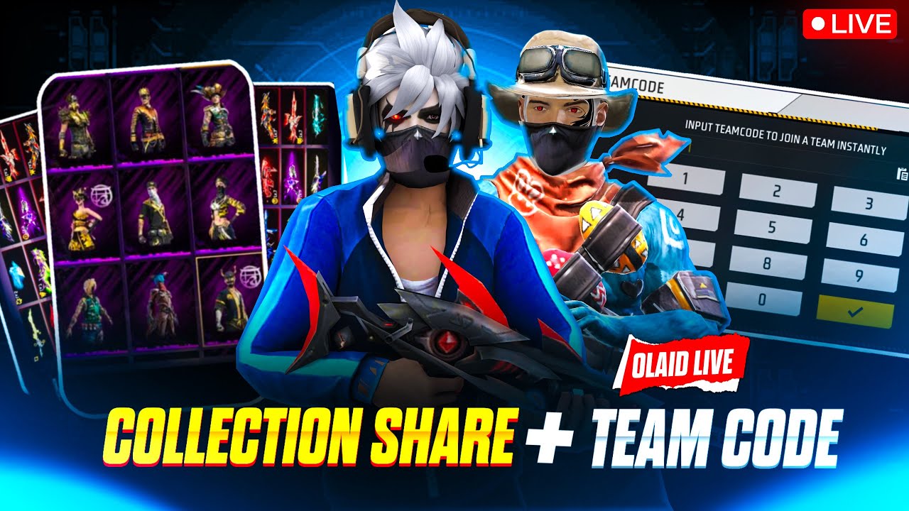 😱 Free Fire Live | OlaidLive vs Fans’ Choice Battle