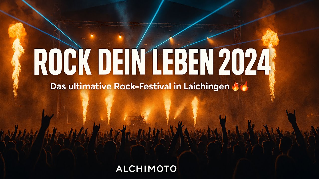 Rock Dein Leben 2024: Das ultimative Rock-Festival in Laichingen 🎶🔥