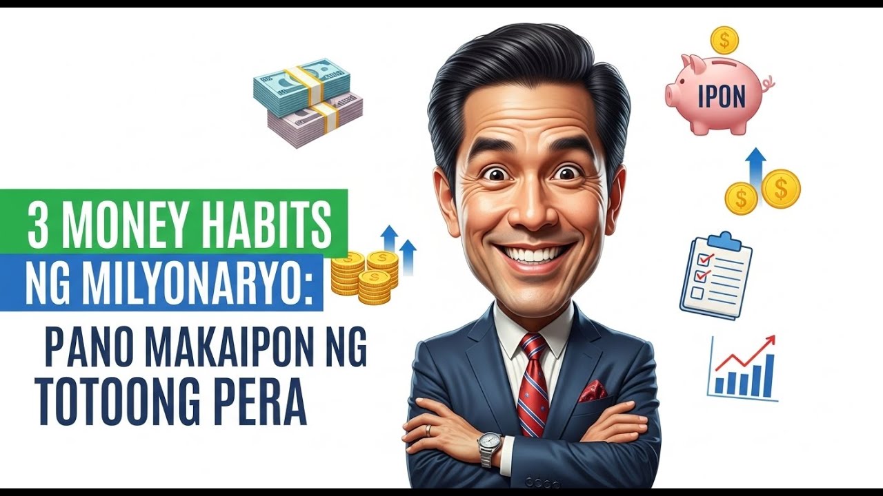 3 Money Habits ng Milyonaryo: Paano Makaipon ng Totoong Pera