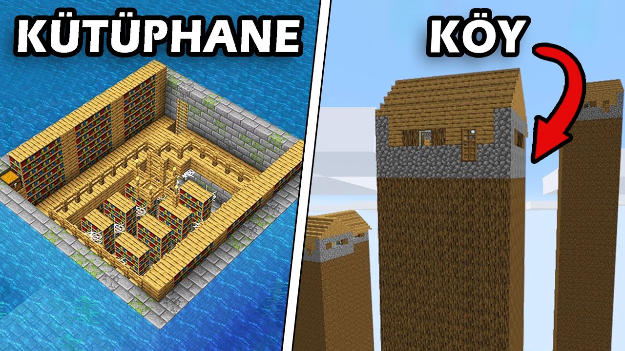 Minecraft'ta İMKANSIZ 25 ŞEY