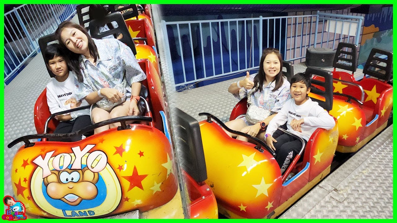 น้องบีม | นั่งรถไฟเหาะ เล่นสวนสนุก โยโย่แลนด์ ซีคอนสแควร์ EP1