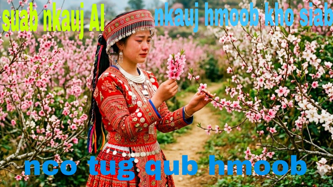 Nkauj kho siab AI nco tug qub hmoob. #nkaujhmoobvn84