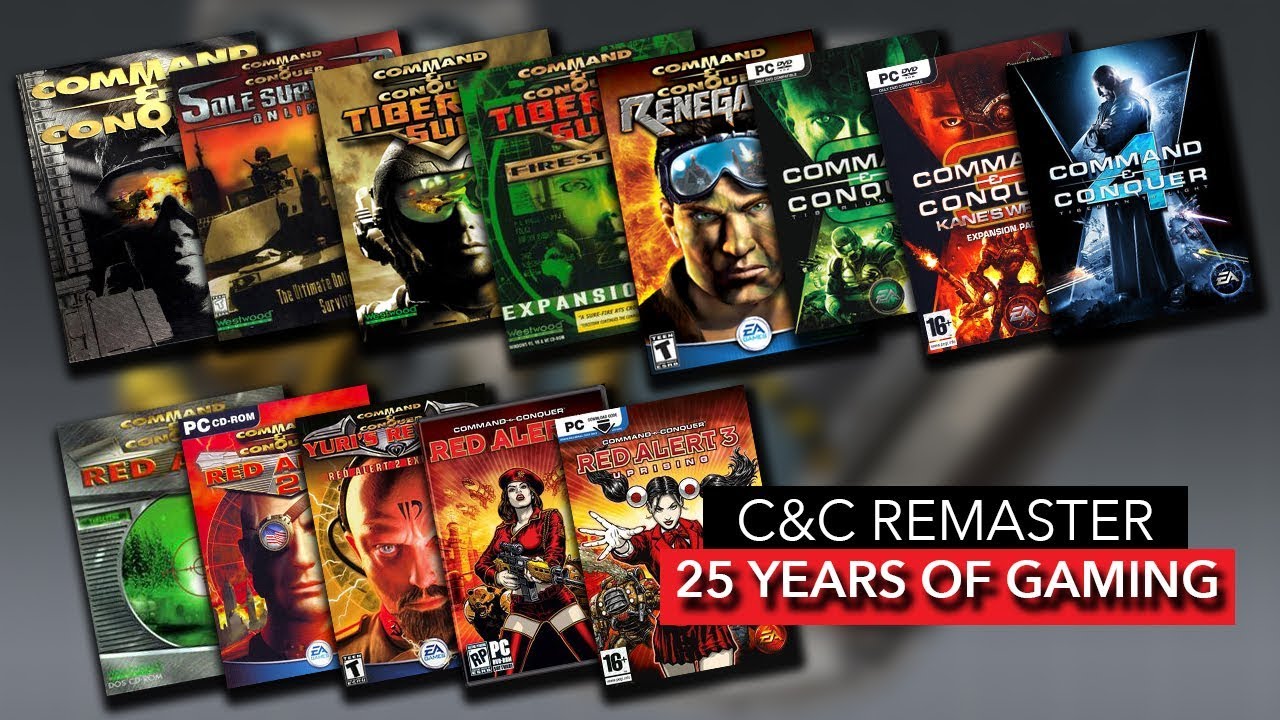 COMMAND & CONQUER - HISTORY of EVERY C&C GAME (25 YEARS) | 1995 - 2020 [2019]